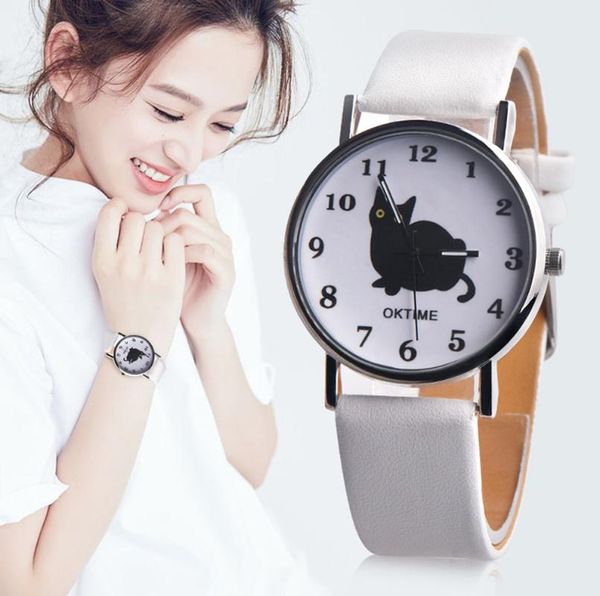 

wristwatches lady c at printed digital dial quartz watch for women pink color watches bracelet ladies 2021 relogio, Slivery;brown