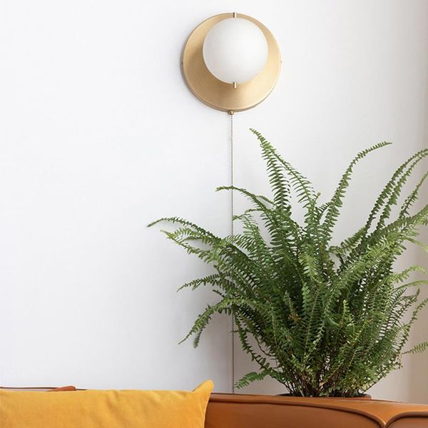

simple nordic wall lamp creativity luxury modern bedroom energy saving lamps reading light arandela decoration ek50wl
