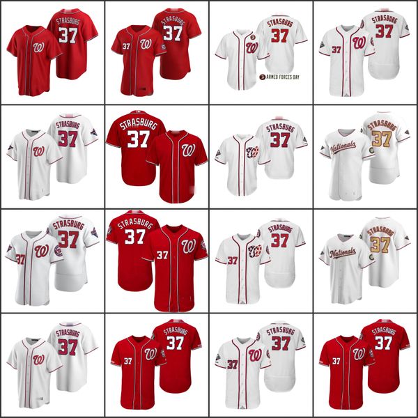 

washington nationals men 37 stephen strasburg women youthjersey, Black;red