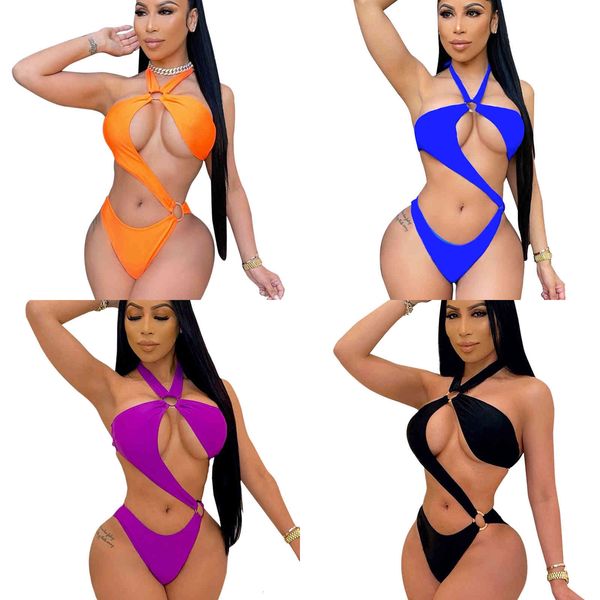 

swimwears 190# 2021 summer beach bikini one, White;black