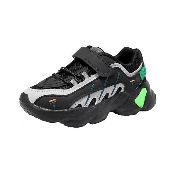 

athletic kids shoes children basketball boys footwear d2373, Black