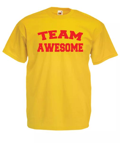 

team awesome funny custom t-shirt gift birthday christmas, White;black