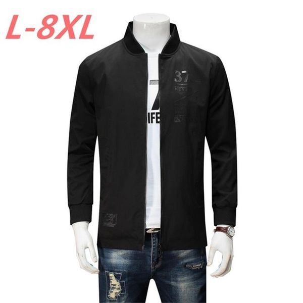 

men's jackets 10xl 9xl 8xl 7xl 6xl arrival spring autumn men solid fashion brand coats male casual slim jacket outerdoor, Black;brown