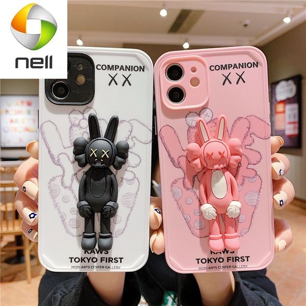 

white kaw iphone 7p/8plus apple x/xr/xs max cases liquid silicone all-inclusive anti-fall 11 promax shell iphone 12 pro max case