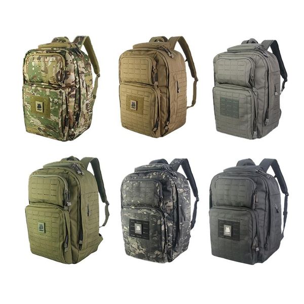 

outdoor bags 50l large capacity camouflage army backpack men military tactical assault molle hunting trekking rucksack