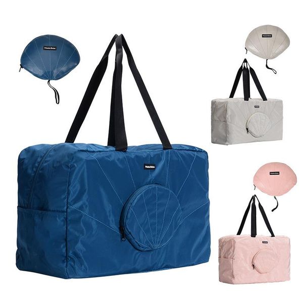 

duffel bags waterproof travel collapsible storage bag clothing cosmetics shell shoulder portable luggage
