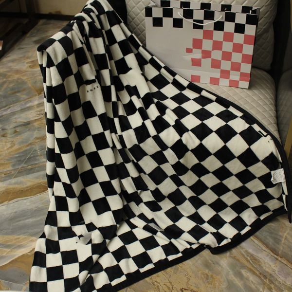 

shawls letter woolen cashmere blanket 1200*150cms hawl scarf thick soft wool warm plaid sofa bed decoration air conditioning portable fleece, Blue;gray