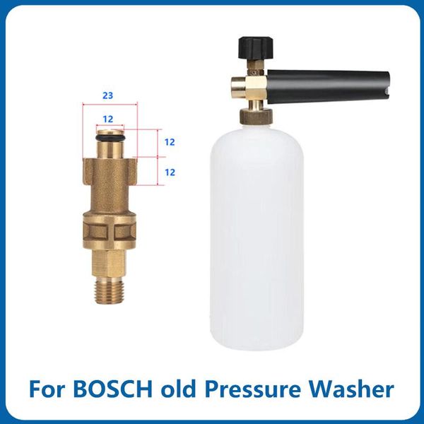 

water gun & snow foam lance car wash high pressure sprayer generator washing nozzle for bosch soap foame