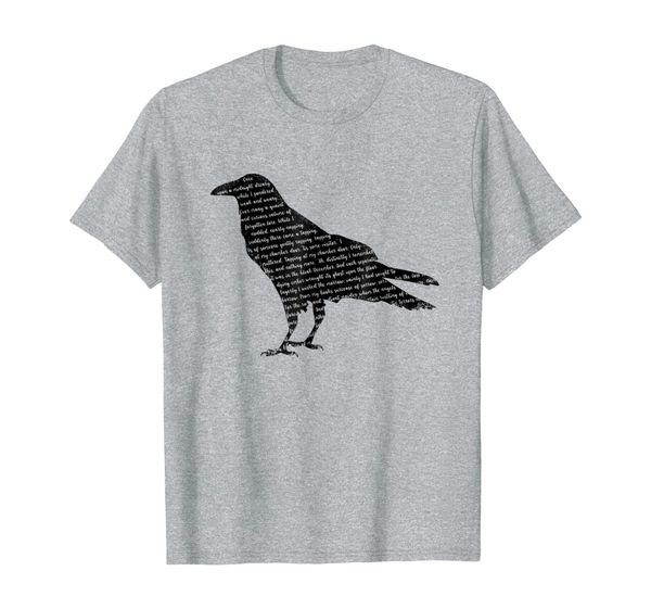 

edgar allen poe the raven nevermore shirts, White;black
