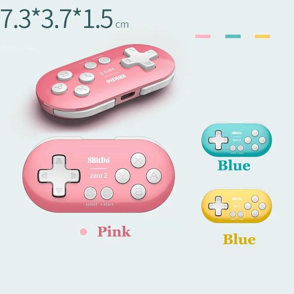

game controllers & joysticks 8bitdo zero 2 mini bluetooth gamepad controller compatible for switch windows android macos