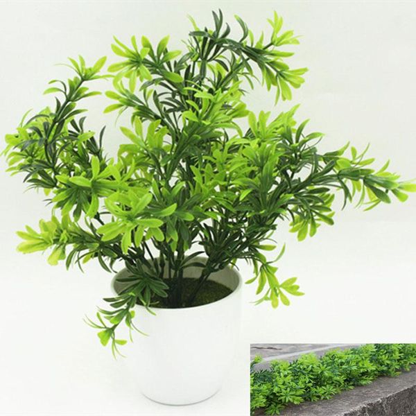 

fork pine artificial fake leaf eucalyptus railings leave simulation leaves wedding party home decor vases room decoration decorative flowers