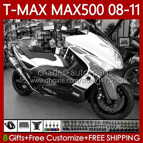 Body Kit für Yamaha TMAX MAX 500 XP500 MAX-500 T 2008–2011 Karosserie 107Nr