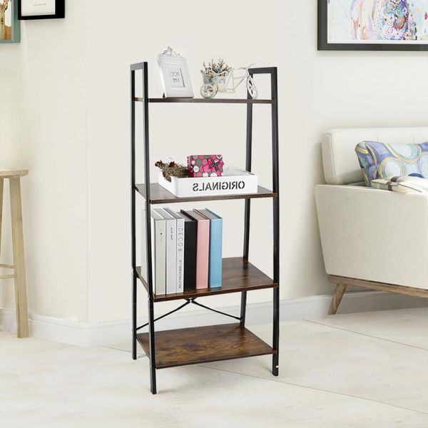 Haken Schienen Nordic Industrial Bücherregal Lager Rack Floor Simple Home Wohnzimmer Bücherregal Platz Rettung Schlafzimmer Kleinbuchregal