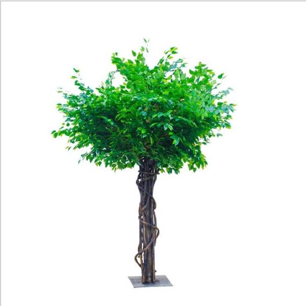 

decorative flowers & wreaths artificial green banyan tree large plant decoration false flower in a room big fake