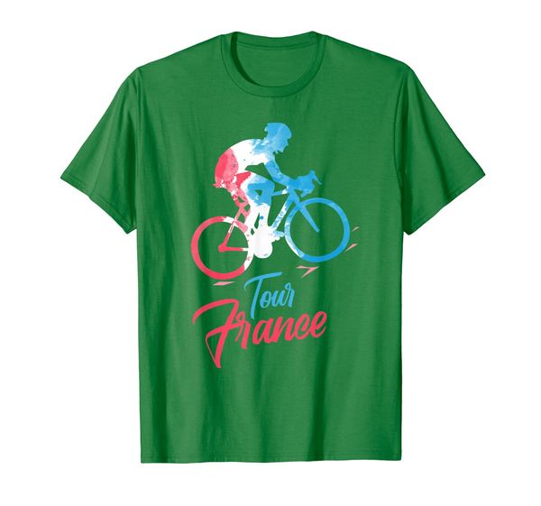 

cycling tour france t-shirt and biking jersey, White;black