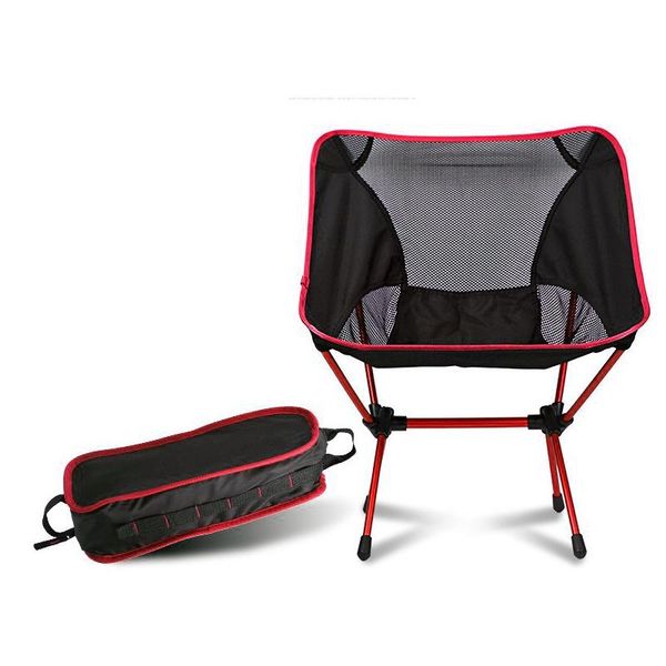 

portable moon chair lightweight fishing camping bbq chairs folding extended hiking seat garden ultralight office home furniture accessories
