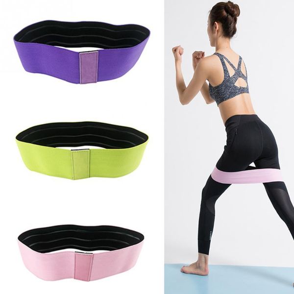

resistance band anti slip widen rubber circle exercises braided elastic lifting bands fitness workout