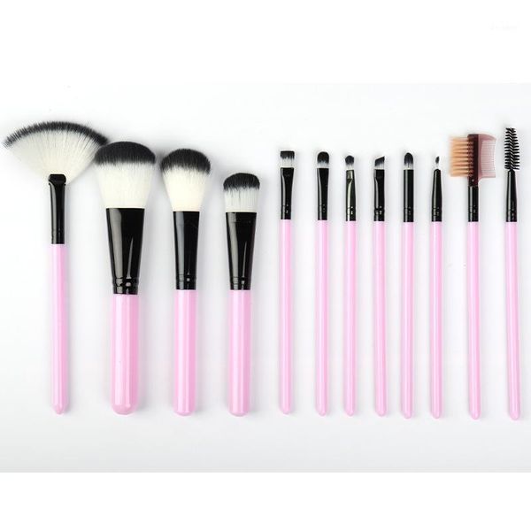 

12pcs makeup brushes set profesional women foundation eye shadow blush blending beauty cosmetic make up tools maquiagem1