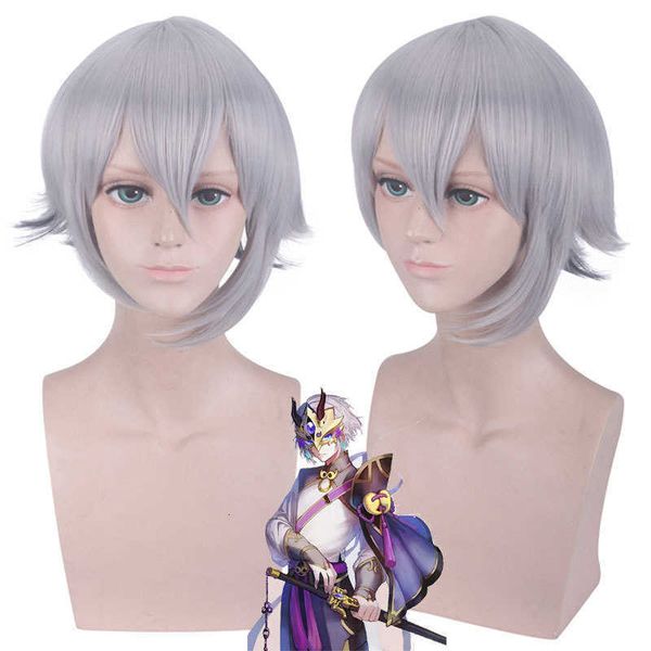 

master shengda fgo cos wig lanling king china, Black