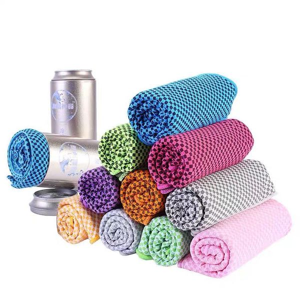 

towel sports cold superfine fiber cooling absorbent outdoor summer fitness towels