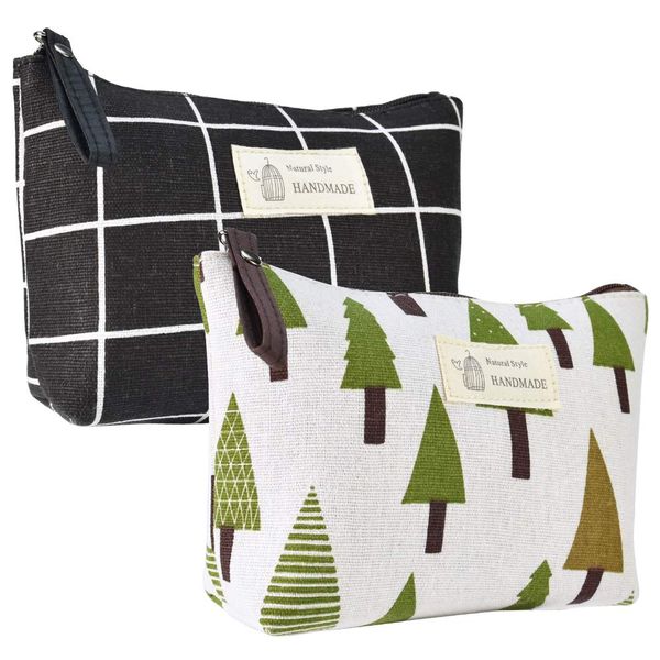 

printing makeup bags with multicolor pattern cute cosmetics pouchs for travel ladies organizer pouch women cosmetic bag