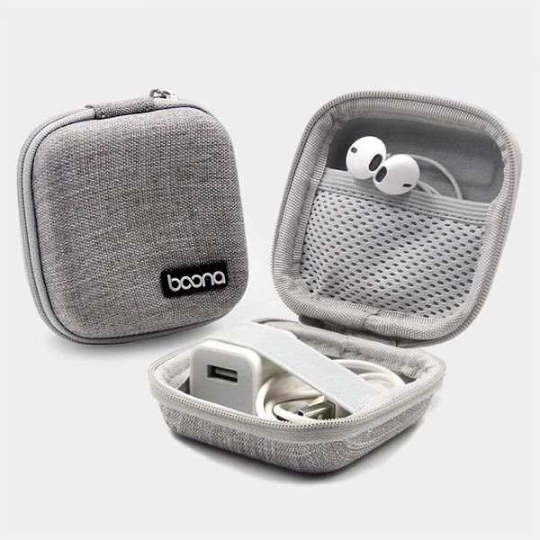

storage bags mini earphone box bag earplug for memory card usb cable charger purses
