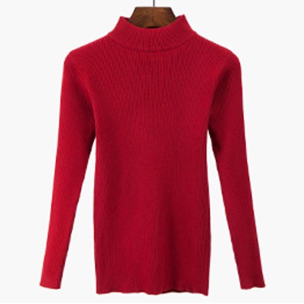 

women's sweaters spring autumn thin fashion women sweater high elastic solid turtleneck slim tight bottoming knitted pullovers, White;black