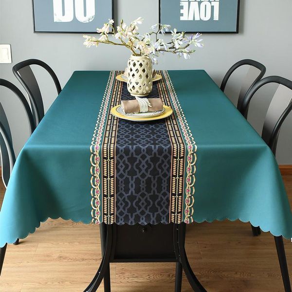 

waterproof table cloth rectangular tablecloth for wedding party el cover with geometric patterns creative tablecloths