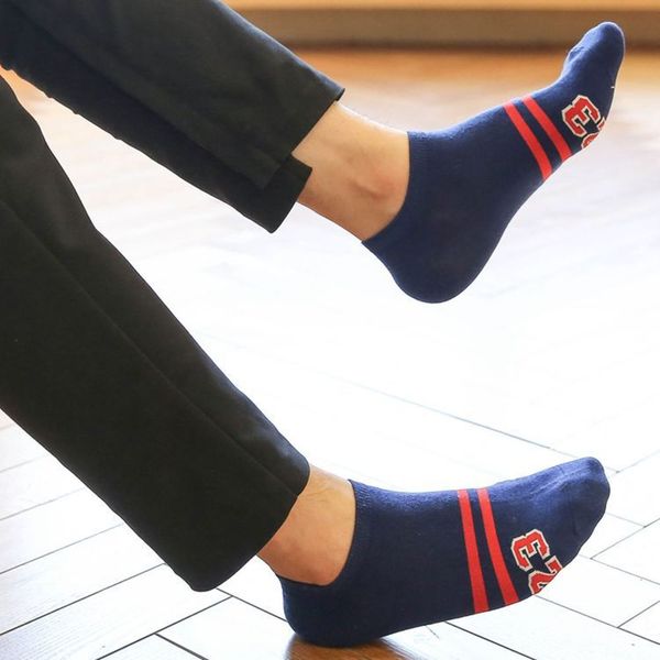 

short cotton leisure low breathable thin letter embroidery simple, Black