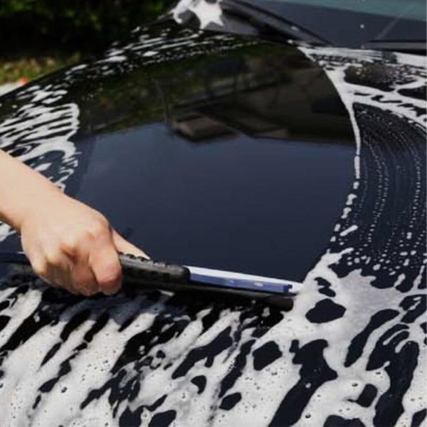 

car silicone water wiper soap cleaner scraper window wash squeegee drying blade shower kit sponge