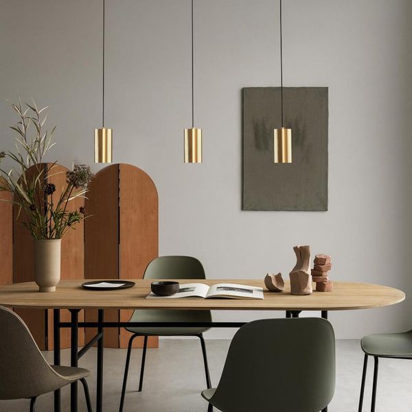 

pendant lamps nordic led light modern design for bar restaurant dining room golden brass cafe kitchen hanging lamp dimmable luminaire