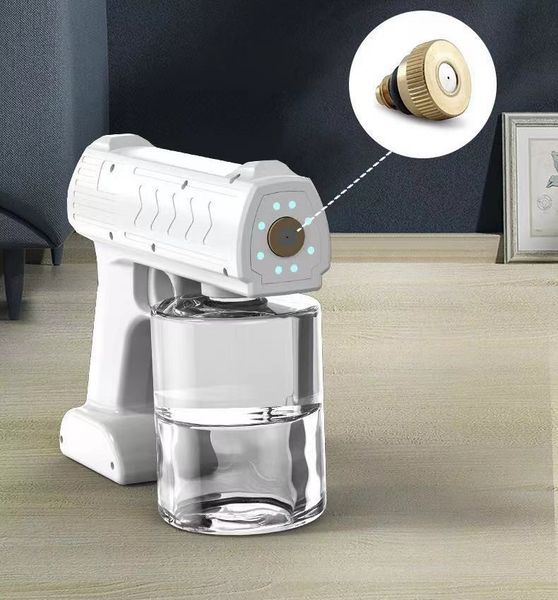 

new atomizing disinfectant gun, appliance blue light wireless spray sterilizing