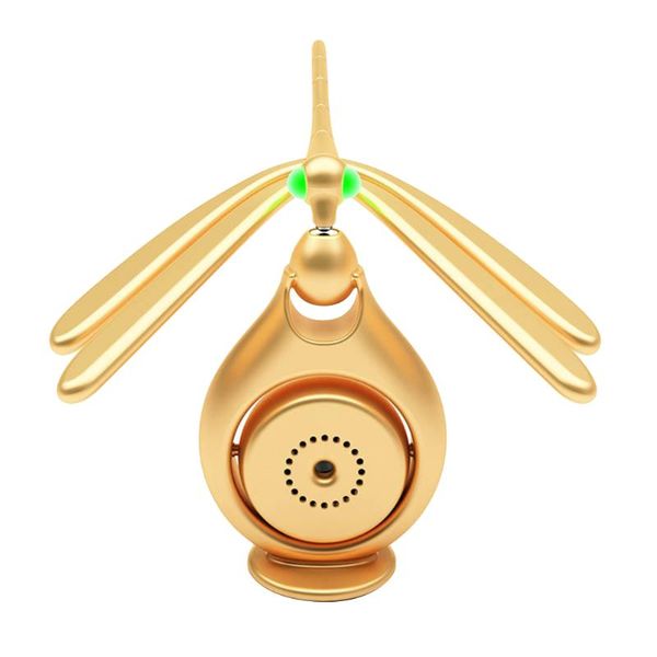 

car air freshener creative balancing dragonfly zinc alloy vent fragrance magnetic holder auto interior ornament