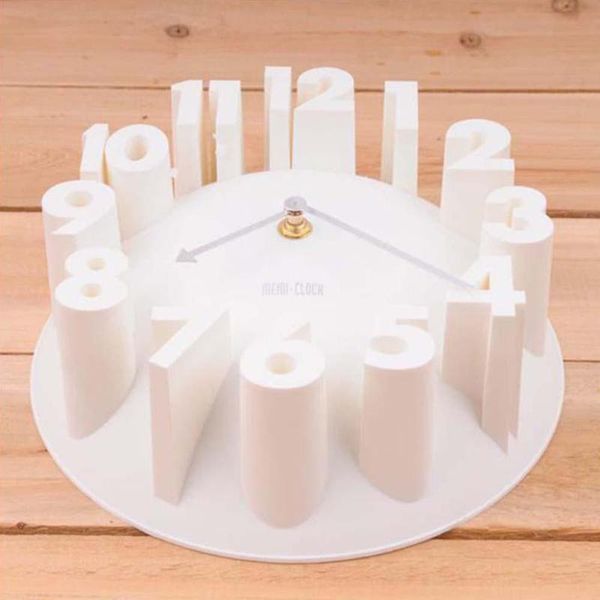 

wall clock big digital modern contemporary home office decor round quartz clocks