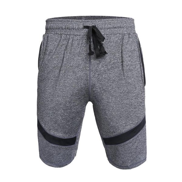 

running shorts summer leisure sports men trousers elastic brand mens fitness bottoms outer wear, Black;blue