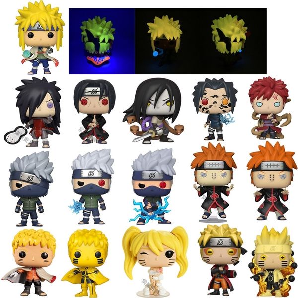 

funko pop naruto kakasi yuzhibo weasel sasuke high wind hand-made toy