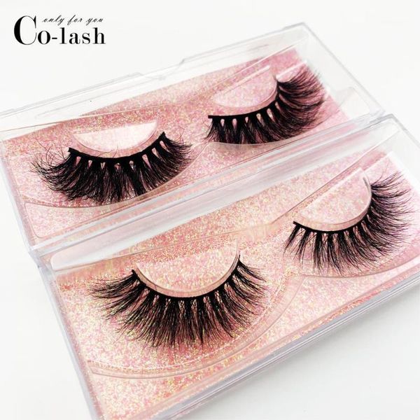 

colash mink eyelashes 100% cruelty handmade 3d lashes full strip soft false makeup 5d161