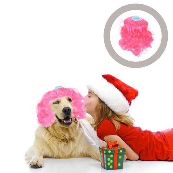 

cat costumes 1pc pet cosplay wig holiday dog hairpiece decorative party headwear