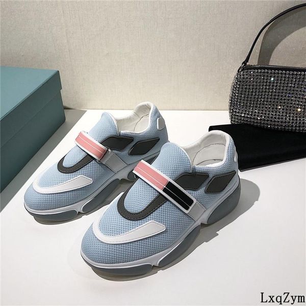 

boots light blue purple sports girl fitness sneakers women tennis shoes air mesh upper fashion design spring 34-40, Black