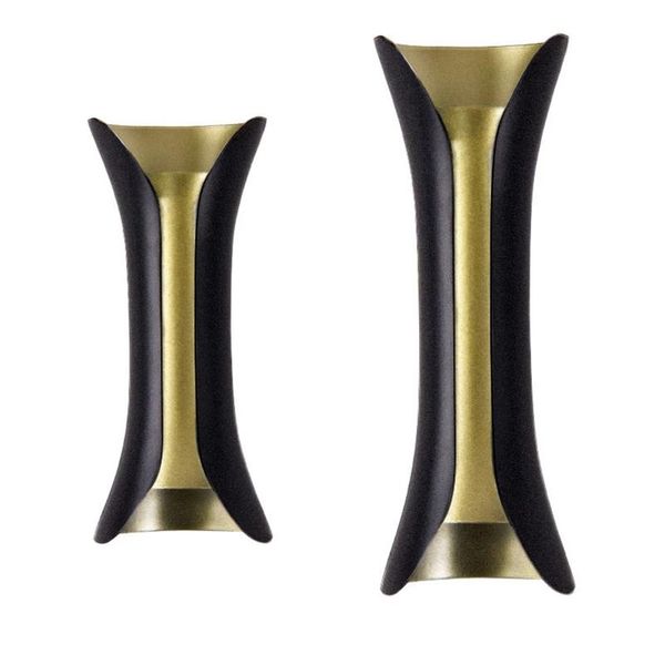 

outdoor wall lamps 12w 24w led lamp waterproof ip65 aluminum up and down light garden gorridor aisle porch lighting ac85-265v