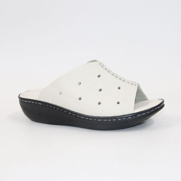 

slippers handmade shoes, cowhide, leather cool, super comfortable slope and hollowed out female cool, Black