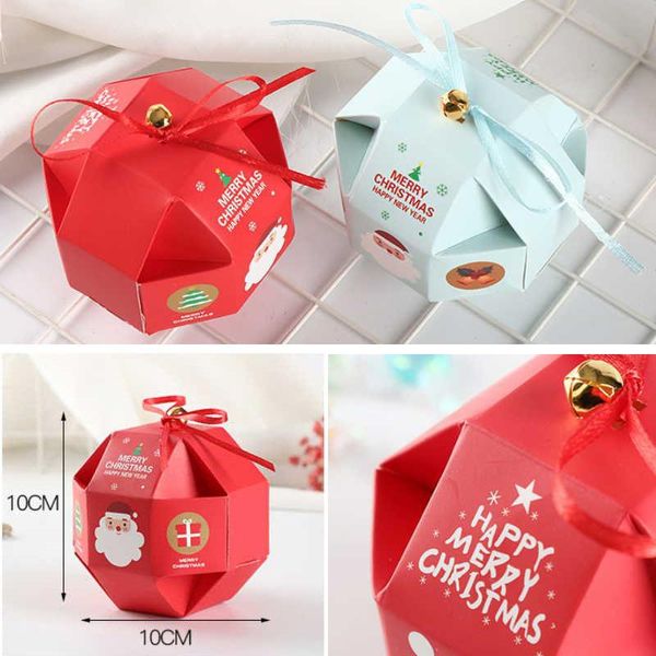 

gift wrap 10pcs candy cookie box wedding baby shower christmas birthday with bell paper bag supplies