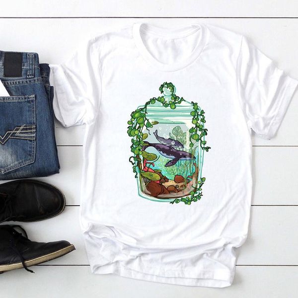 

women's t-shirt women short sleeve ladies cute 2021 fashion cartoon summer graphic t lady print tee female tshirts clothes, White