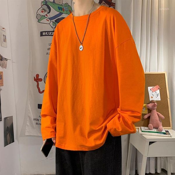 

autumn long sleeve t-shirt women basic tee shirt oversize t casual o-neck tshirt plus size women's, White