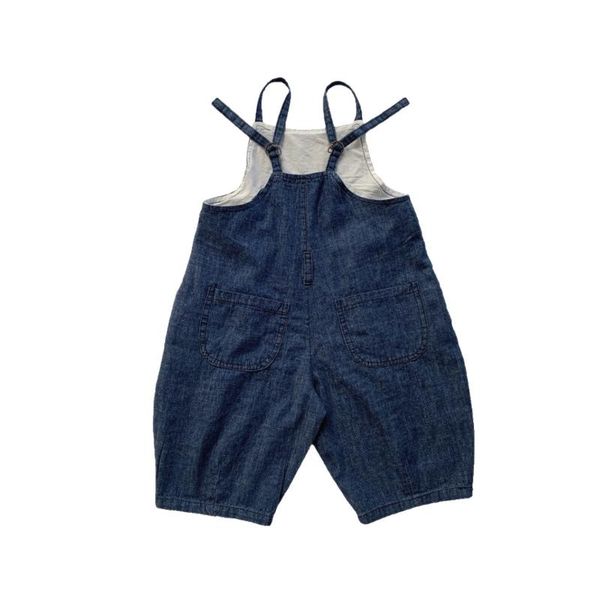 

korean kids casual girls overalls for fashion baby boys summer clothings jumpsuits, Blue