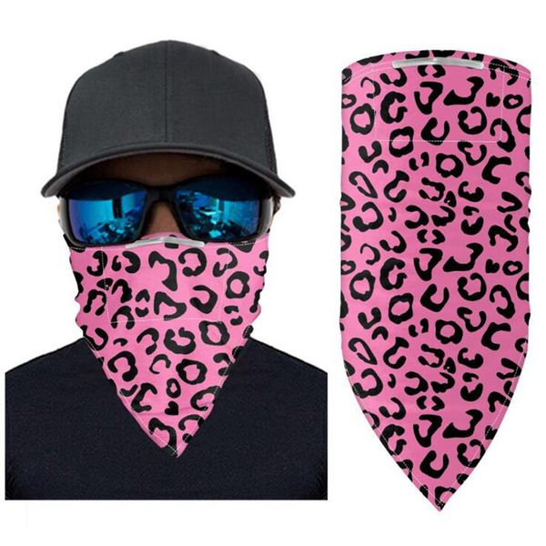 

filter magic mask outdoor windproof leopard face scarf turban neck sun protection cycling bandanas protective mask without filter ljjo7915