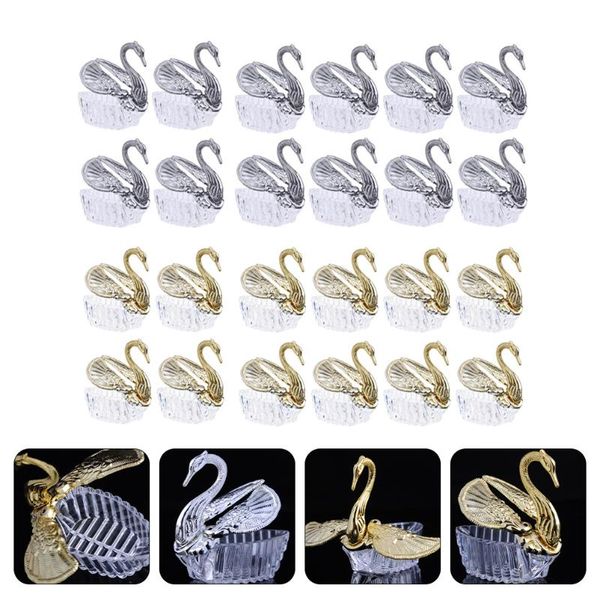 

gift wrap 24pcs decorative candy boxes delicate wedding holders (assorted color)