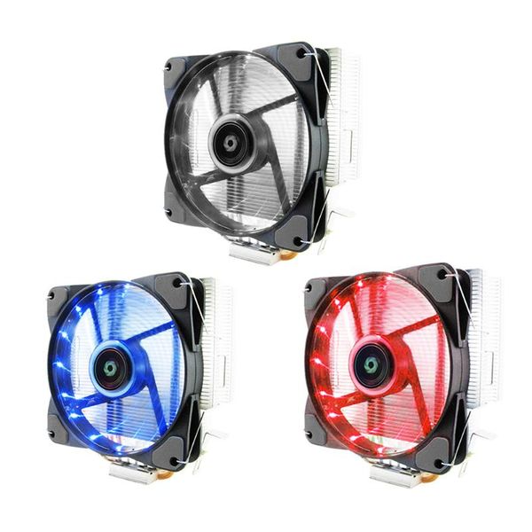 

fans & coolings heatsink base cooler fan 4 heat pipes cpu cooling 3pin 2000rpm mute radiator for intel lga amd 1155