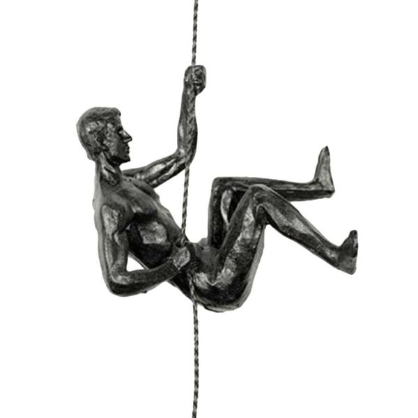 

decorative objects & figurines athletes abstract statue resin pendant sports man sculpture figures wall decor 85db