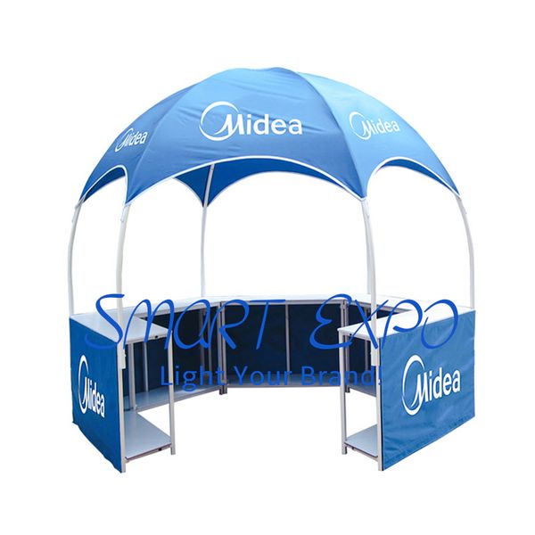 

10x10ft marquee tent for outdoor branding advertising display with custom full color printing graphics